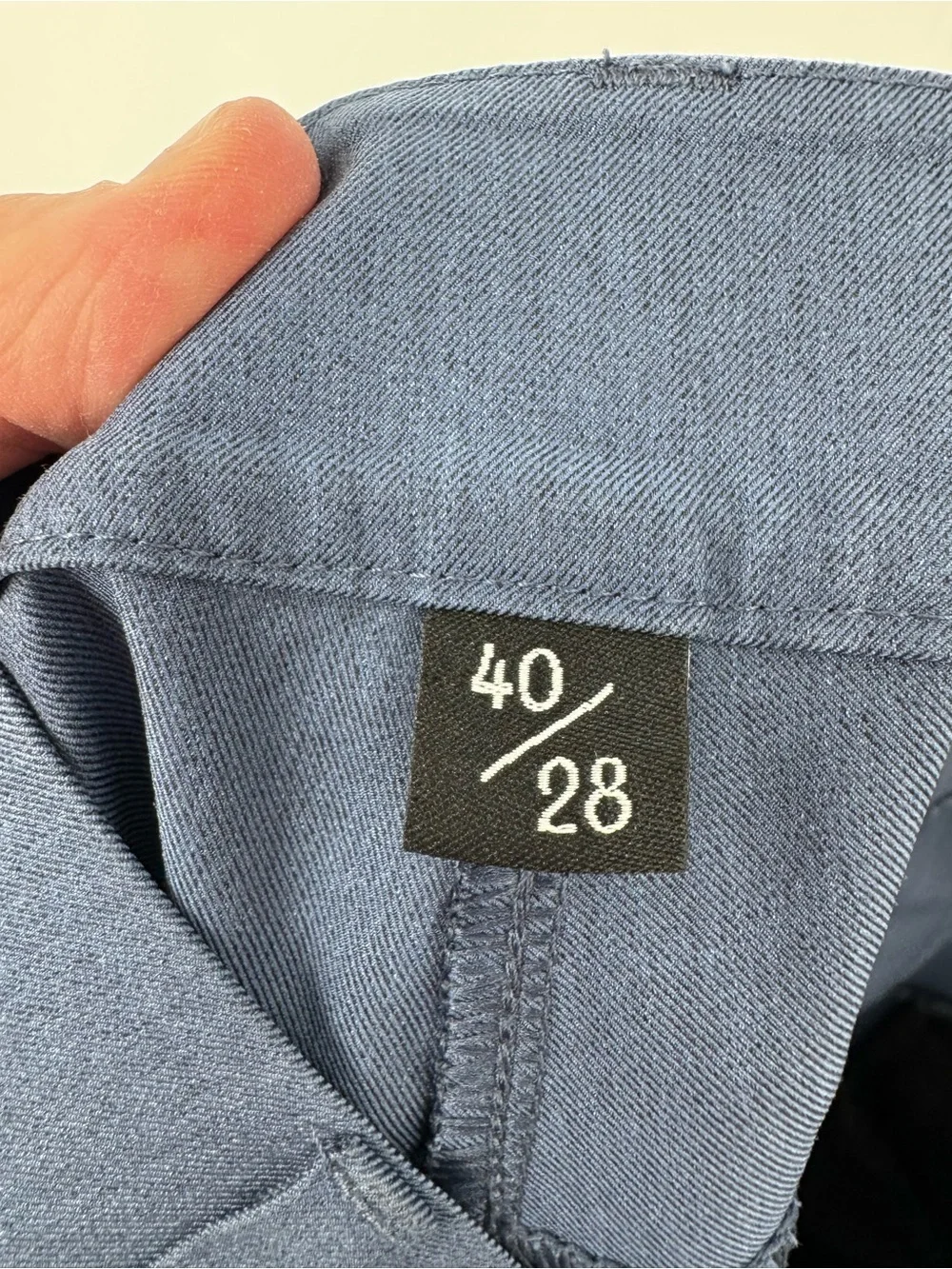 Public Rec Men's Dress Pants in Slate Blue Size 40 Waist + 28 Length Preppy Golf